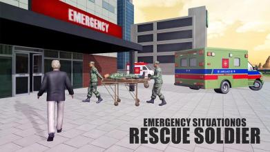 US Army Ambulance Rescue Game.截图1