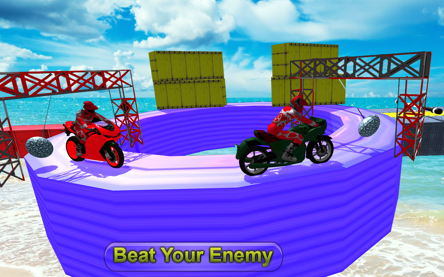 Racing Moto Bike Stunt : Impossible Track Game截图5