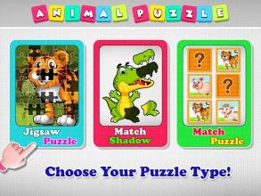 Animals Jigsaw Puzzle for Kids: Preschool截图4