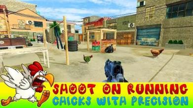 Crazy Chicken Shooting - Angry Chicken Knock Down截图3