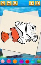 Nemmo Doodle Fish Coloring Book截图4