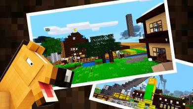 Craft World Farm Land Building Game截图1