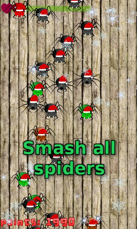 Santa Spider Smash截图2