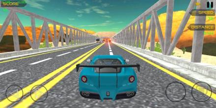 Extreme Highway Car Racing Simulator截图2