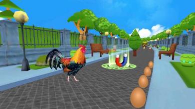 Angry Rooster Run II – Wild Rooster Endless Run 3D截图2