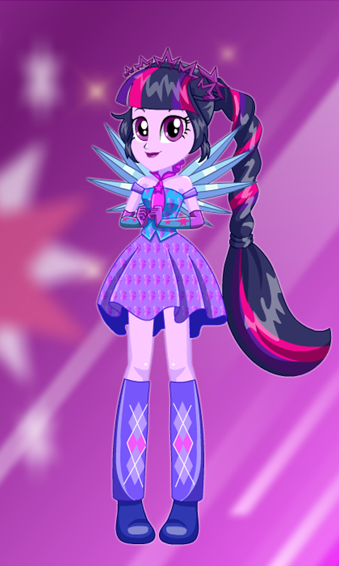 New Twilight Sparkle Dress Up截图2