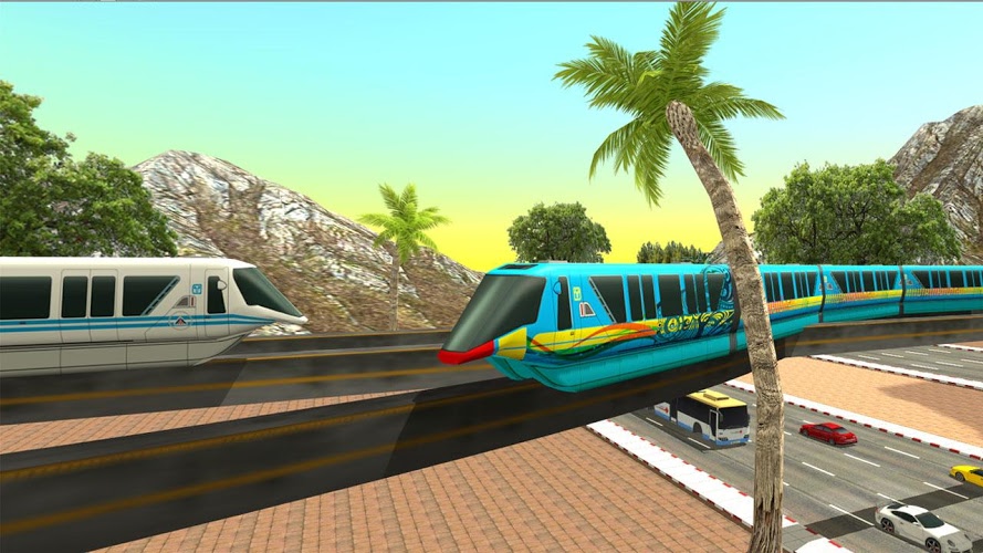 Monorail Simulator 3D截图2