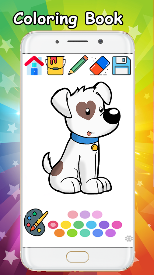 Dogs Coloring Book - Coloring Dogs Pages截图2