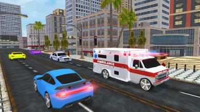 City Ambulance Rescue Simulator Games截图5