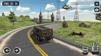 Off Road Army Truck Driving Game截图5