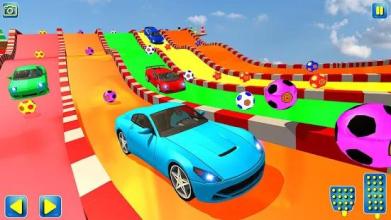 Superheroes Water Slide Colors Car Racing截图2