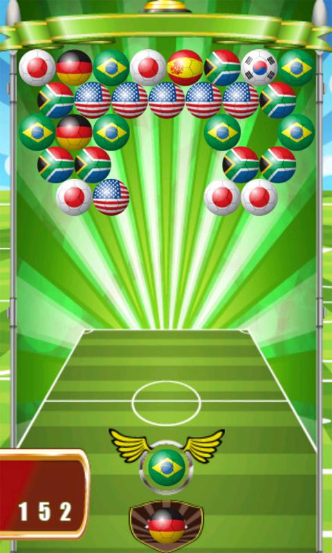 Football Bubble Shooter截图3