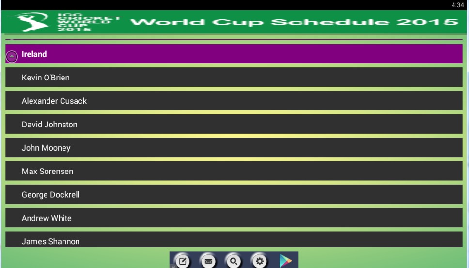 World Cup Schedule 2015截图4