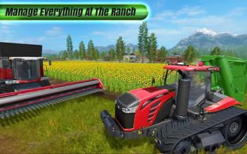 Tractor Driving: Farm Simulator Cargo Transport 3D截图3