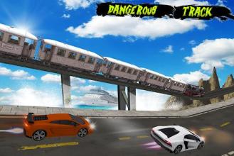 Train vs Super Car Racing Challenge截图5