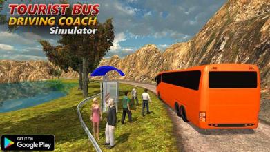 Tourist Bus Driving Coach Simulator截图1