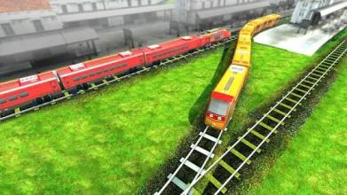 3D Train Racing Driver截图5