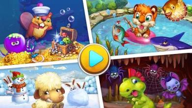 The Tribez Kids: Take care of Stone Age pets!截图2