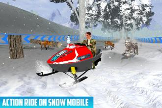 Snowmobile Jungle Survival截图1