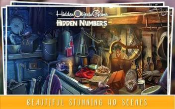 Hidden Numbers 100 Level : Hidden Objects Game截图2