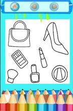 Coloring Book Kids, Beauty MakeUp截图1