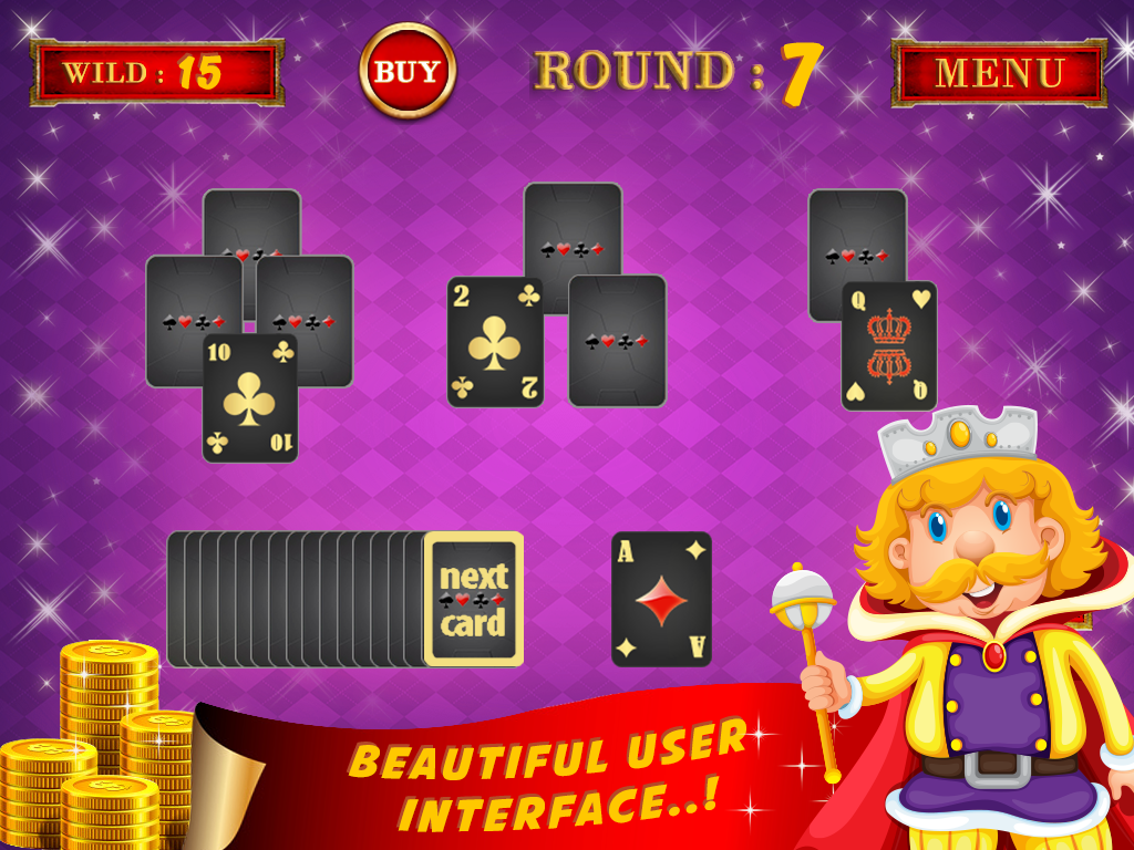 Royal King Pyramid Solitaire截图1