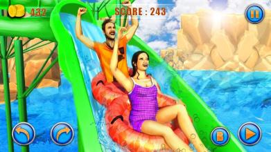 Giant Water Slide Adventure: Water Park Racing截图5