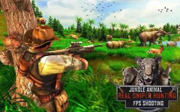 Jungle Animals Real Sniper Hunting: FPS Shooting截图1