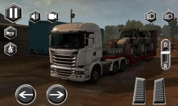 Real Truck Driver Driving Sim 3D截图1