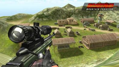 Sniper Shooting Mountain Frontier FPS截图1