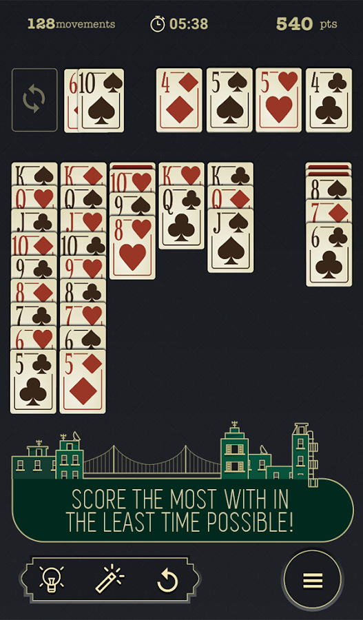 Solitaire Town: Classic Klondike Card Game截图5