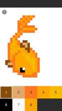 Fish Color By Number: Pixel Art Fish截图2