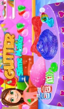 Glowing Glitter Slime Maker: Crazy Toy Game截图