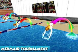 Mermaid Water Swimming Tournament截图3