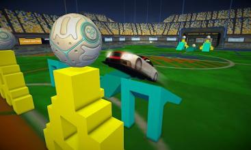 Rocket Car Football World Cup 2018: Soccer Stunts截图2