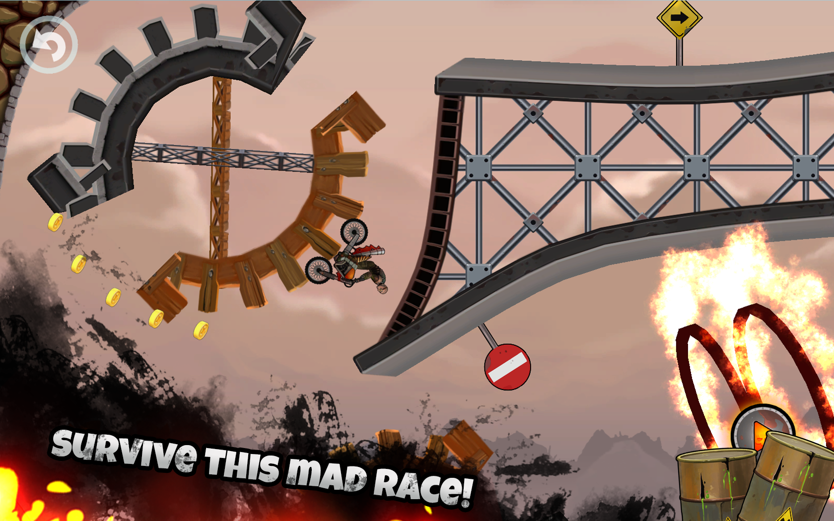 Mad Road: Apocalypse Moto Race截图5