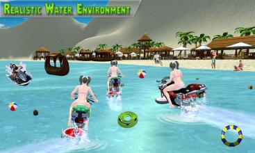 Water Surfer Racing In Moto截图1