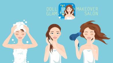 Glam Doll Makeover Salon截图1