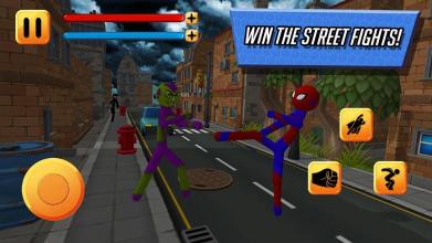 Stickman Spider Hero 3D截图2