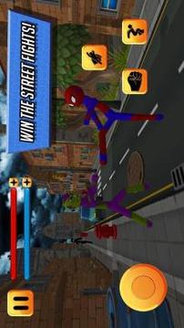 Stickman Spider Hero 3D截图
