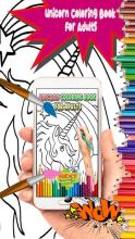 Unicorn Coloring Book For Adults截图2