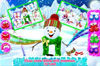 Winter Dressup And Hairdo - Snowman Salon截图4