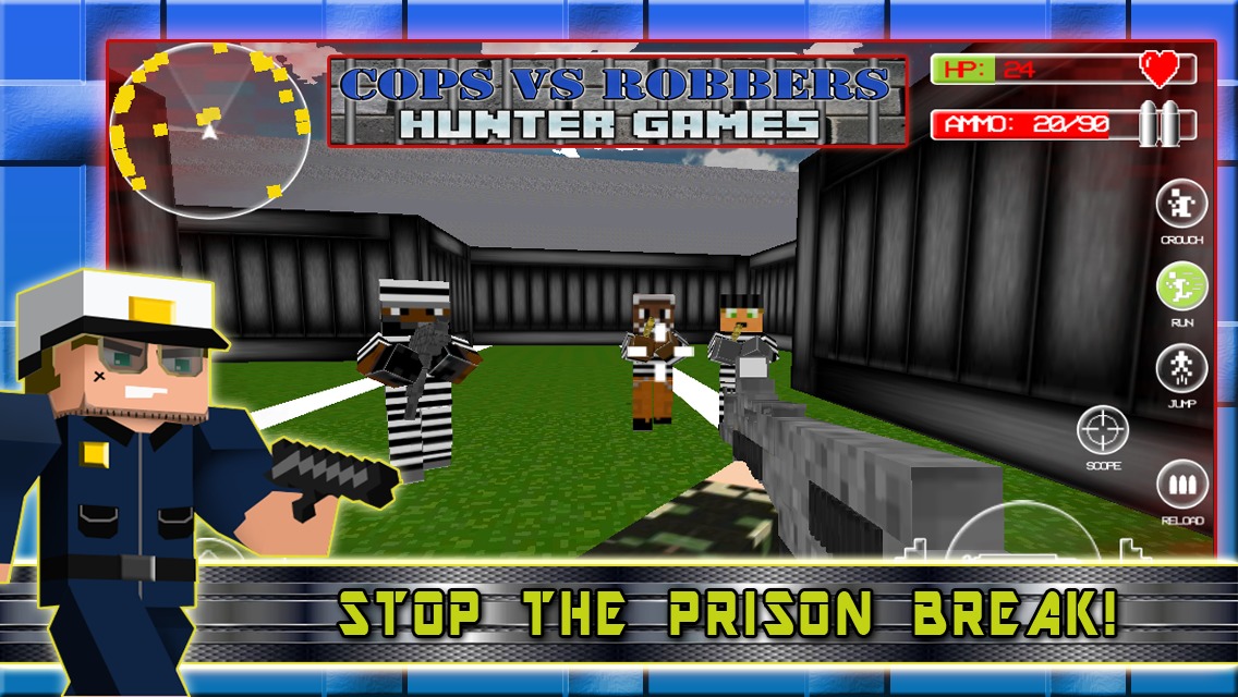 Cops vs Robbers Hunter Games截图3