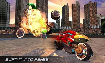 Bike Racing Futuristic Demolition Derby截图4