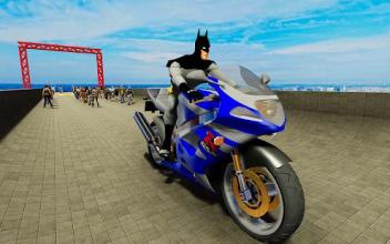 Super Hero Tricky Bike Race: Mega Ramp截图5