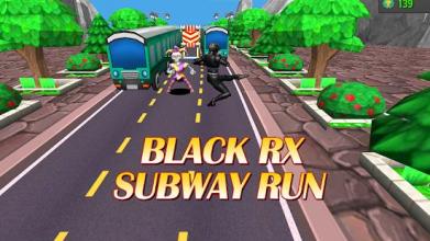 Black Rider Subway - Masked Heroes Run Adventure截图1