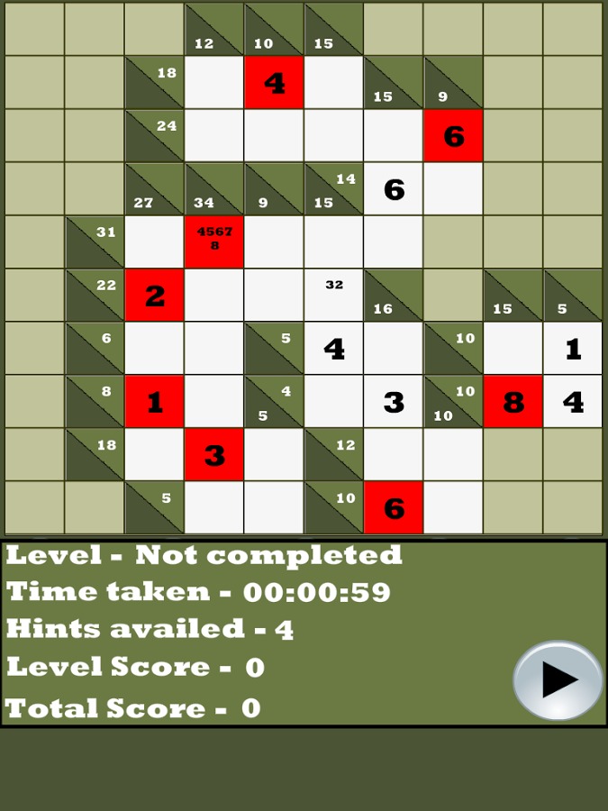 Kakuro Premium(Sudoku puzzles)截图5