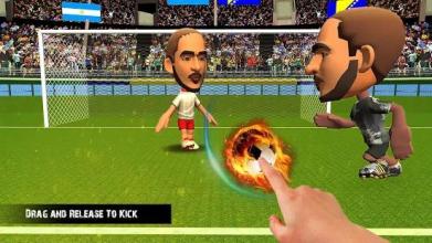 Flick Shoot Strike Star: Soccer League 2018截图5