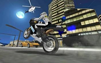 City Police MotorBike 3D Driving Simulator截图3