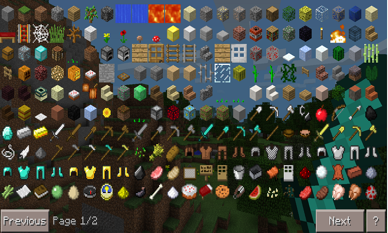 Mod Too Many Items for MCPE截图3